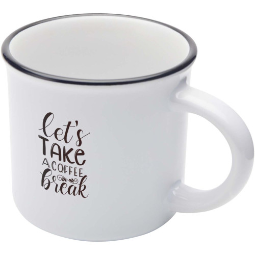Bari 240 ml ceramic mug with glossy finish