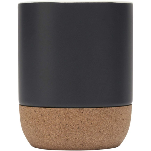 Billie 300 ml ceramic mug with cork details and matt finish