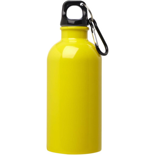 Oregon 400 ml RCS certified single wall stainless steel water bottle with carabiner