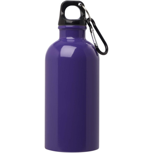 Oregon 400 ml RCS certified single wall stainless steel water bottle with carabiner