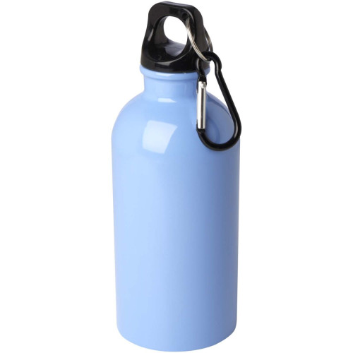 Oregon 400 ml RCS certified single wall stainless steel water bottle with carabiner