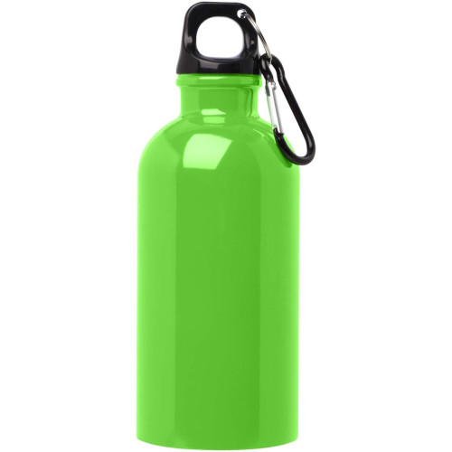 Oregon 400 ml RCS certified single wall stainless steel water bottle with carabiner