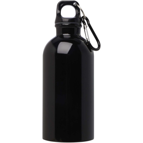 Oregon 400 ml RCS certified single wall stainless steel water bottle with carabiner