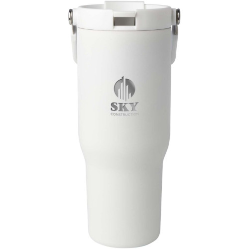 Bronx 900 ml RCS recycled stainless steel copper vacuum insulated tumbler with dual function lid