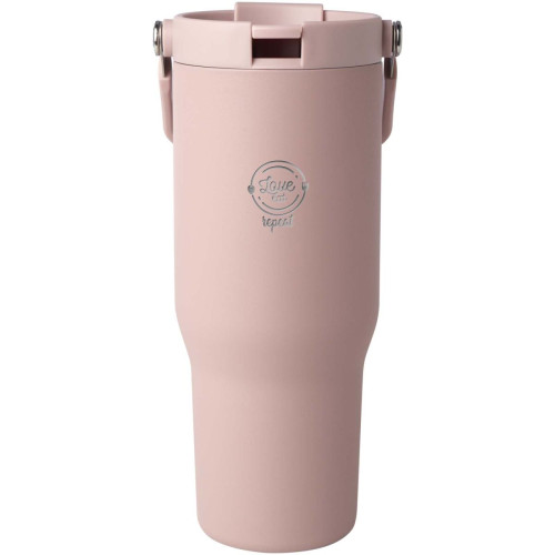 Bronx 900 ml RCS recycled stainless steel copper vacuum insulated tumbler with dual function lid