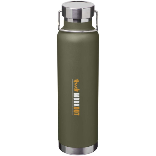 Thor 650 ml RCS recycled stainless steel copper vacuum insulated water bottle