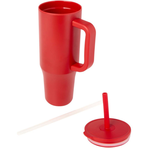 Brady 900 ml RCS certified insulated tumbler with silicone straw