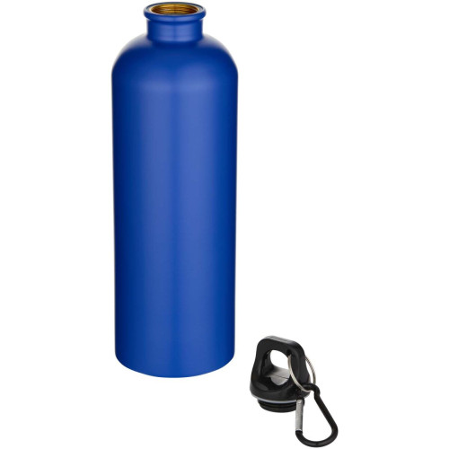 Oregon 750 ml matte RCS recycled single wall stainless steel water bottle with carabiner
