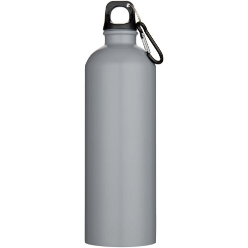 Oregon 750 ml matte RCS recycled single wall stainless steel water bottle with carabiner