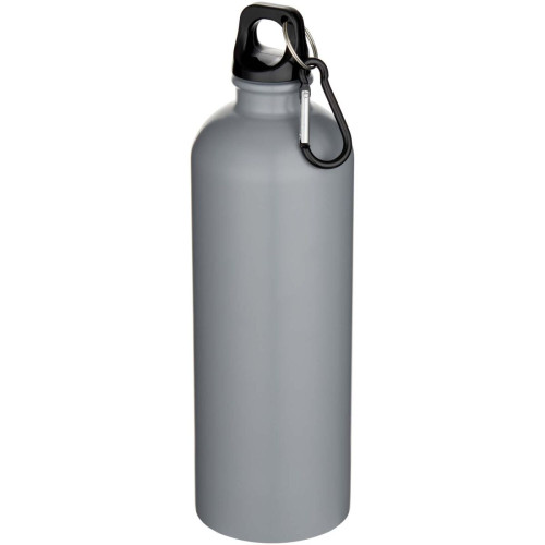 Oregon 750 ml matte RCS recycled single wall stainless steel water bottle with carabiner