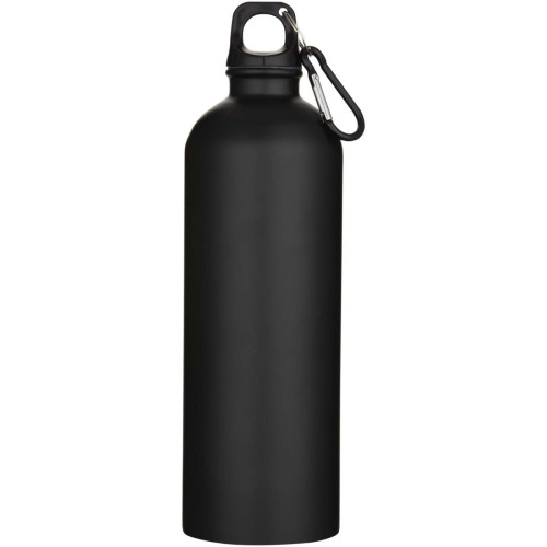 Oregon 750 ml matte RCS recycled single wall stainless steel water bottle with carabiner