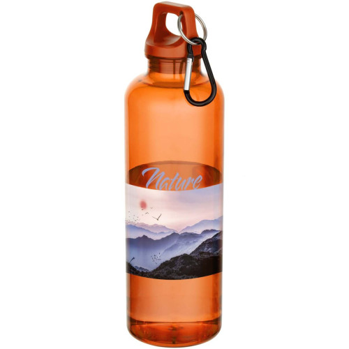 Oregon 750 ml RCS recycled plastic water bottle with carabiner