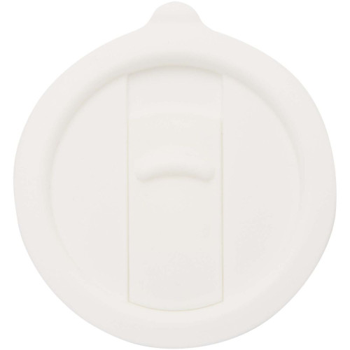 Carter 450 ml ceramic mug with plastic lid