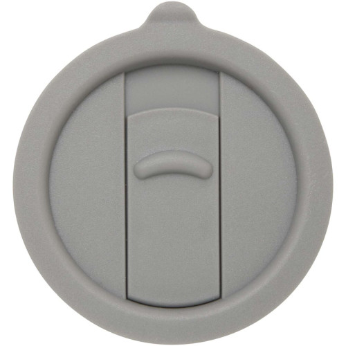 Carter 450 ml ceramic mug with plastic lid