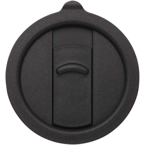 Carter 450 ml ceramic mug with plastic lid