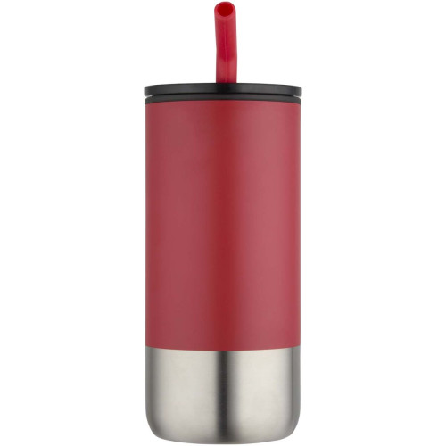 Grayson 480 ml RCS recycled insulated tumbler with straw