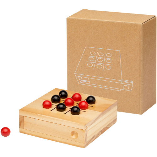 Strobus wooden tic-tac-toe game