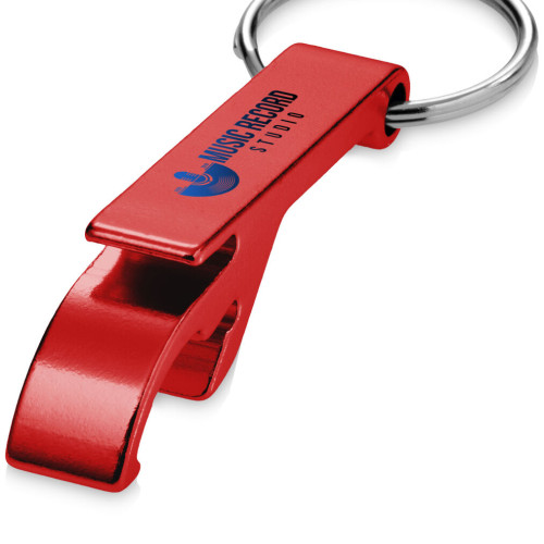Tao RCS recycled aluminium bottle and can opener with keychain