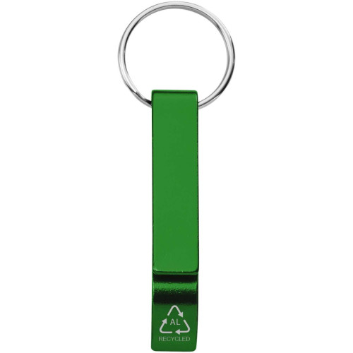 Tao RCS recycled aluminium bottle and can opener with keychain