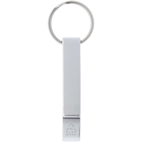 Tao RCS recycled aluminium bottle and can opener with keychain