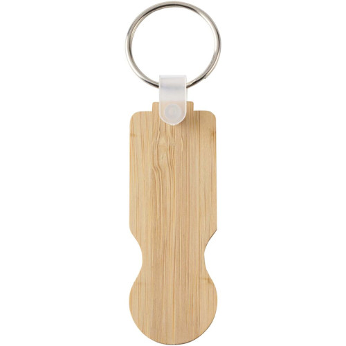 Ronan bamboo trolley keychain