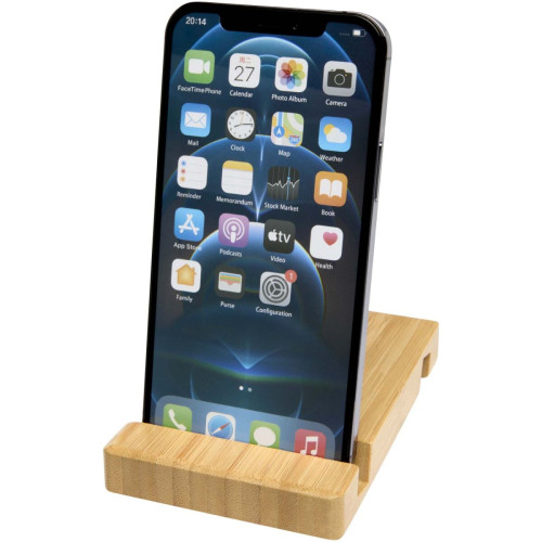 Bubup bamboo 2-angled tablet and phone stand