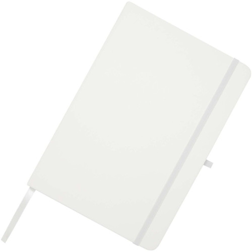 Teak A5 recycled hard cover notebook with lined pages