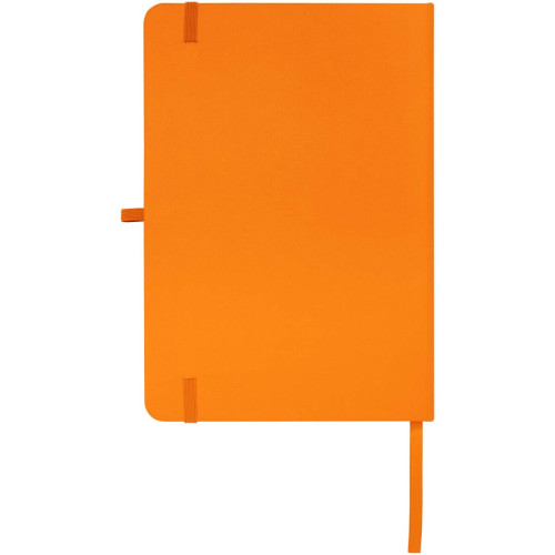 Teak A5 recycled hard cover notebook with lined pages