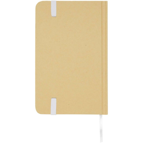 Reed A6 recycled hard cover notebook with plain pages