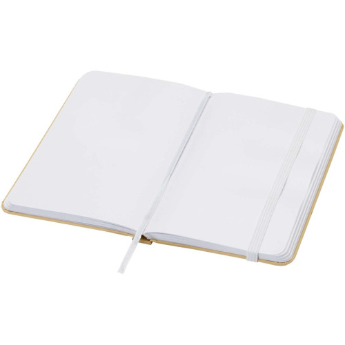 Reed A6 recycled hard cover notebook with plain pages