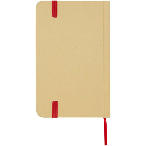 Reed A6 recycled hard cover notebook with plain pages