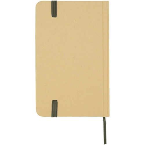 Reed A6 recycled hard cover notebook with plain pages