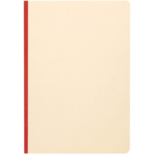 Liliana A5 sugarcane and RPET soft cover notebook