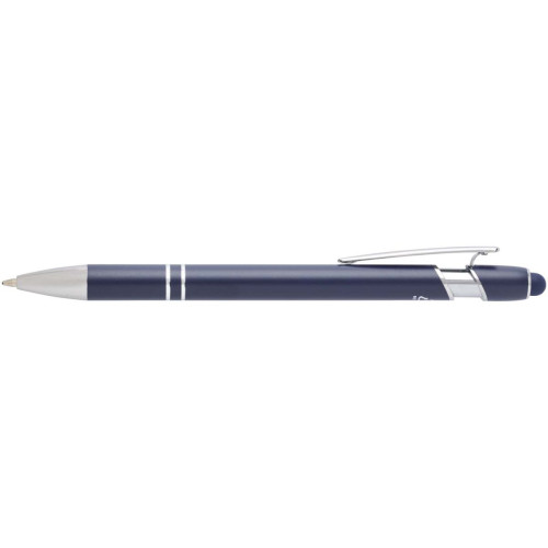 Kish ballpoint pen with silver finish (black ink)