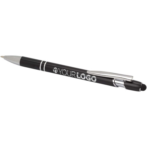Kish ballpoint pen with silver finish (black ink)