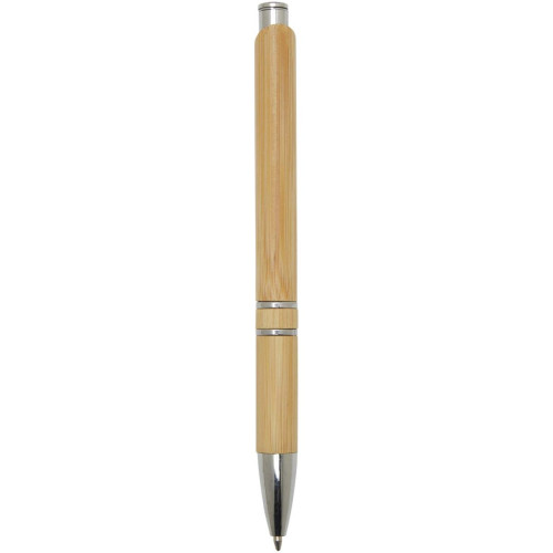 Wicker bamboo ballpoint pen (black ink)
