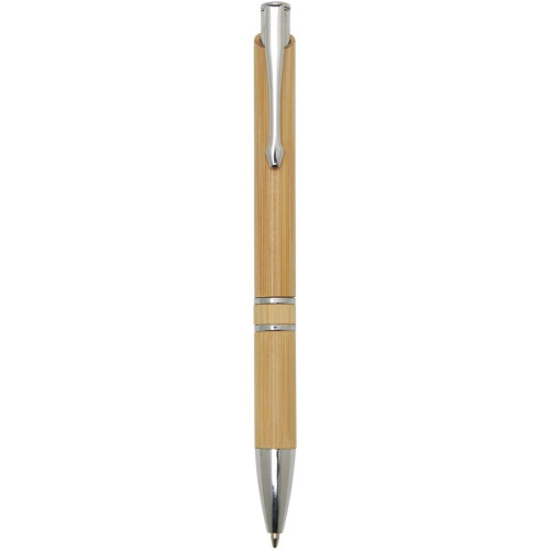 Wicker bamboo ballpoint pen (black ink)
