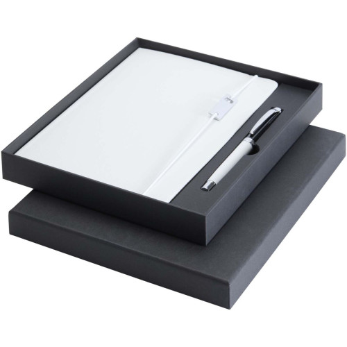 Legato Elegance A5 hard cover notebook and rollerball pen set