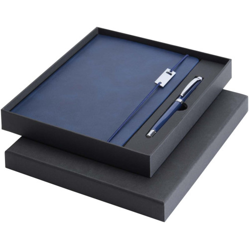 Legato Elegance A5 hard cover notebook and rollerball pen set