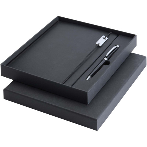 Legato Elegance A5 hard cover notebook and rollerball pen set