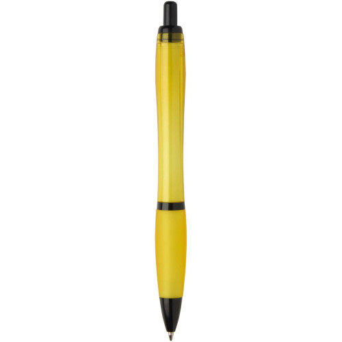 Nash recycled plastic ballpoint pen with black trims (black ink)