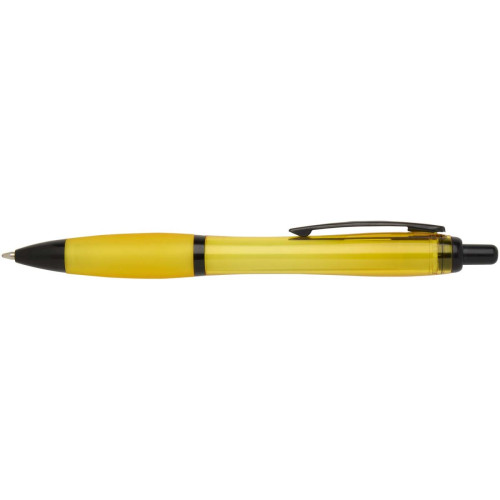 Nash recycled plastic ballpoint pen with black trims (black ink)