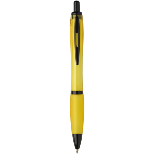 Nash recycled plastic ballpoint pen with black trims (black ink)