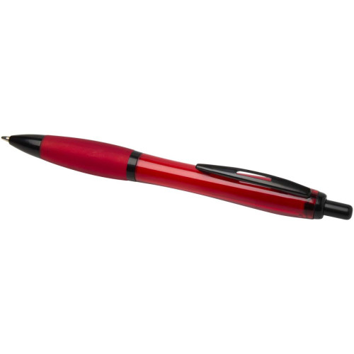 Nash recycled plastic ballpoint pen with black trims (black ink)