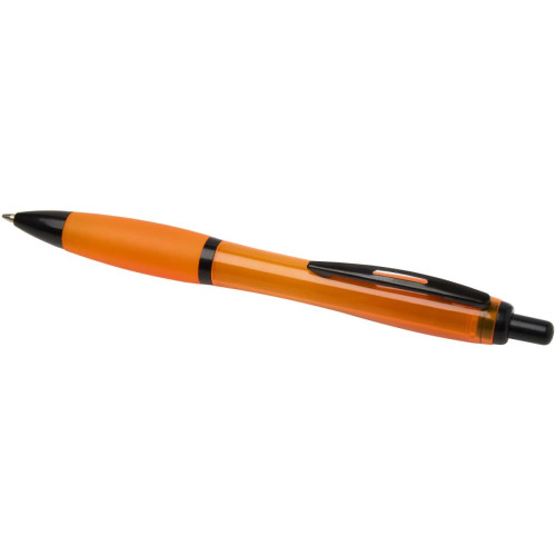 Nash recycled plastic ballpoint pen with black trims (black ink)