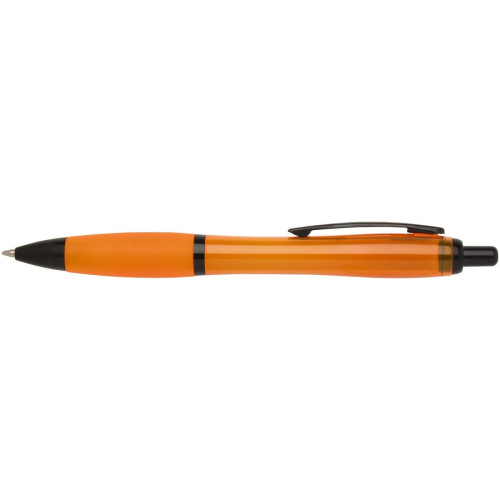 Nash recycled plastic ballpoint pen with black trims (black ink)