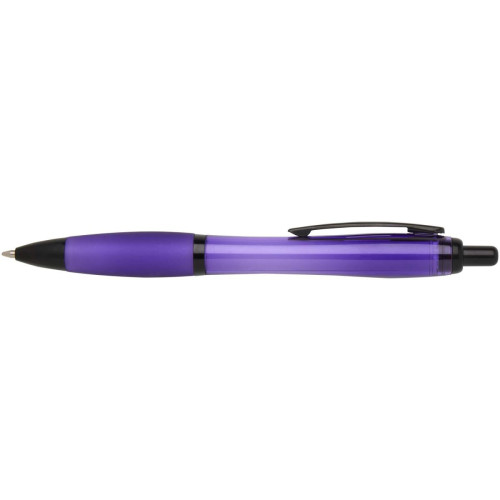 Nash recycled plastic ballpoint pen with black trims (black ink)