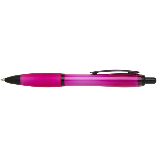 Nash recycled plastic ballpoint pen with black trims (black ink)