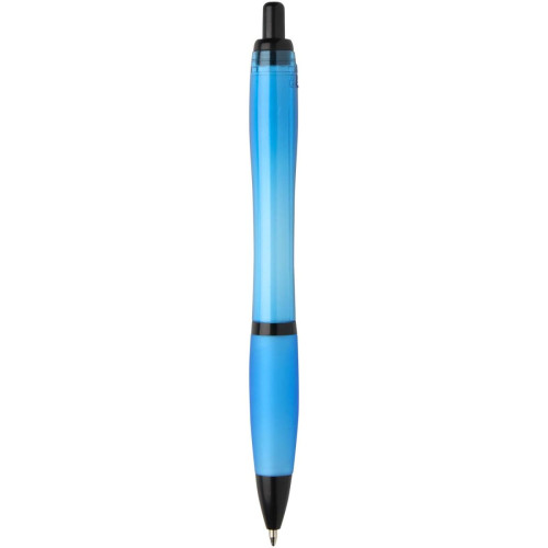 Nash recycled plastic ballpoint pen with black trims (black ink)
