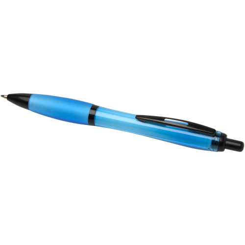 Nash recycled plastic ballpoint pen with black trims (black ink)